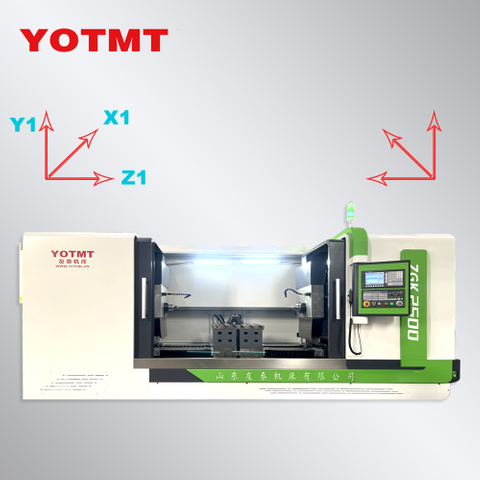 BT50 أداة آلة مزدوجة الجوانب CNC ينتهي آلة الحفر للنموذج الاقتصادي للعمود المعدني
